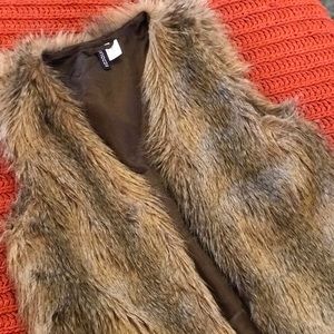 Divided Fur Vest